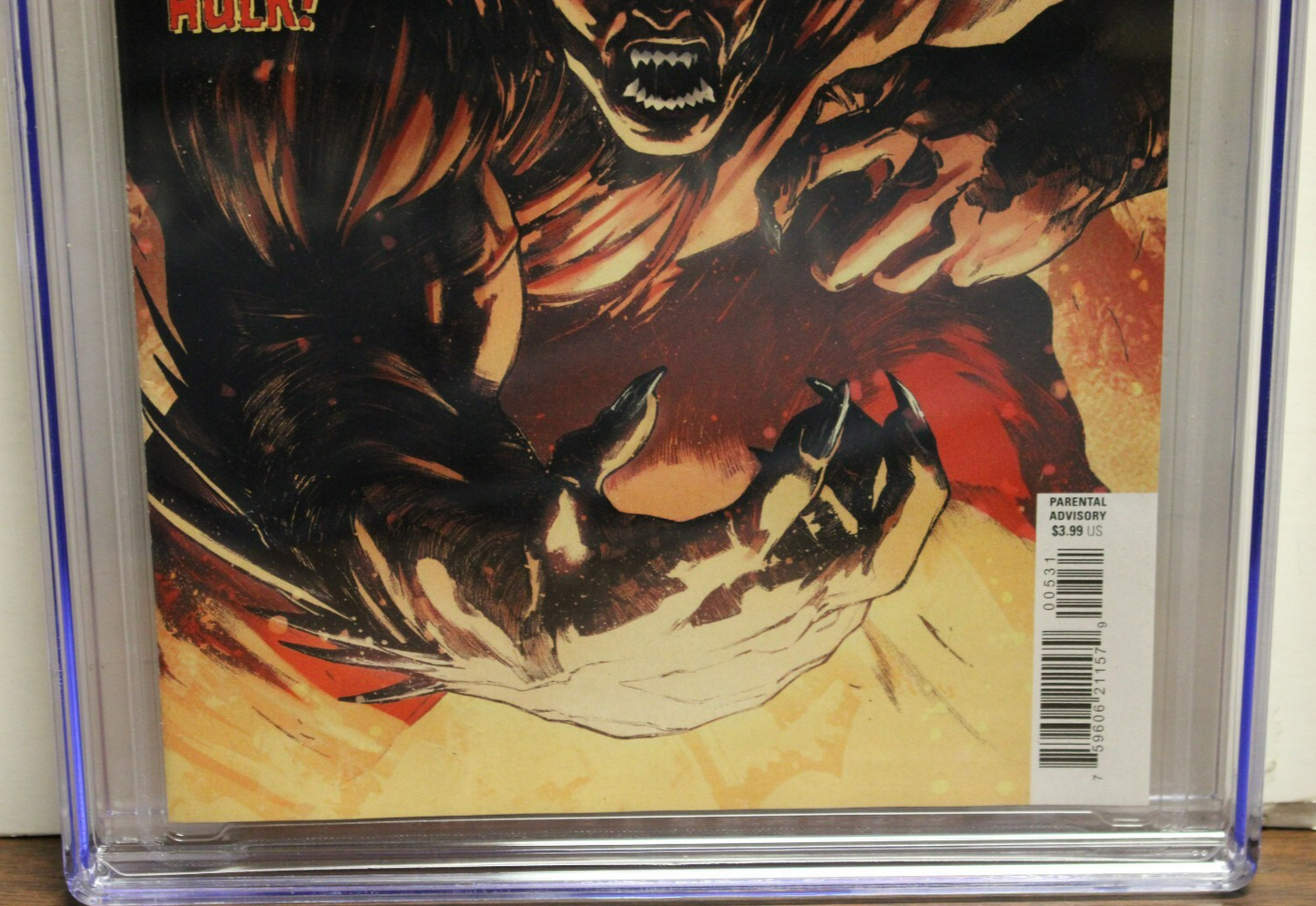 HELLVERINE #5 (2025) CGC 9.8, 1st Hell Hulk Cameo, Alessandro Cappuccio Variant