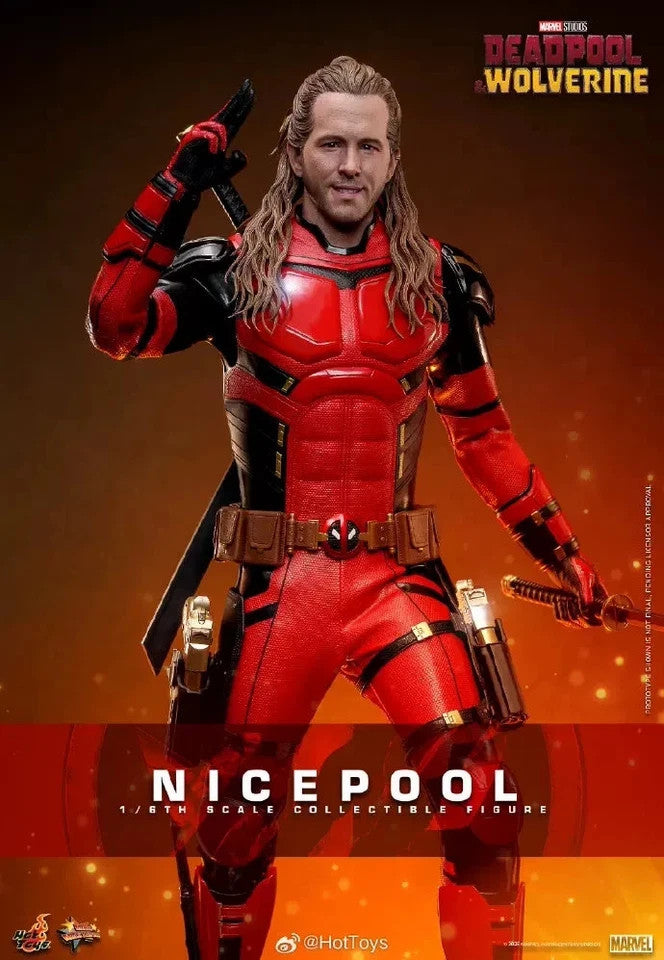 Pre Sale New Hot Toys MMS788 Deadpool & Wolverine Nicepool 1/6 Action Figure 