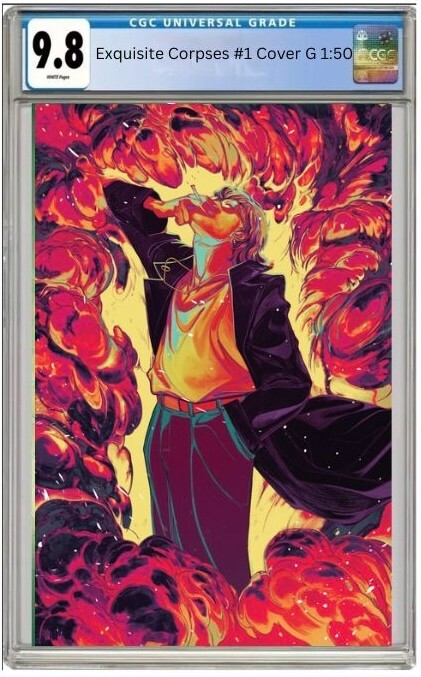 Exquisite Corpses #1 CGC 9.8 Cover G 1:50 Nimit Malavia Virgin Variant