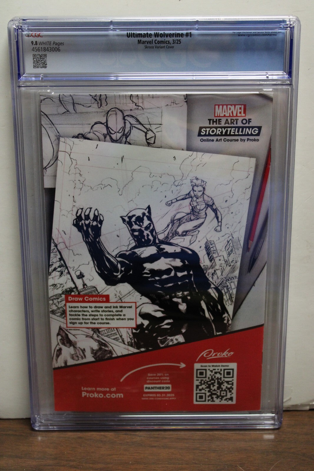 ULTIMATE WOLVERINE #1 (2025) CGC 9.8, Magik, Chris Condon, 1:25 Steve Skroce