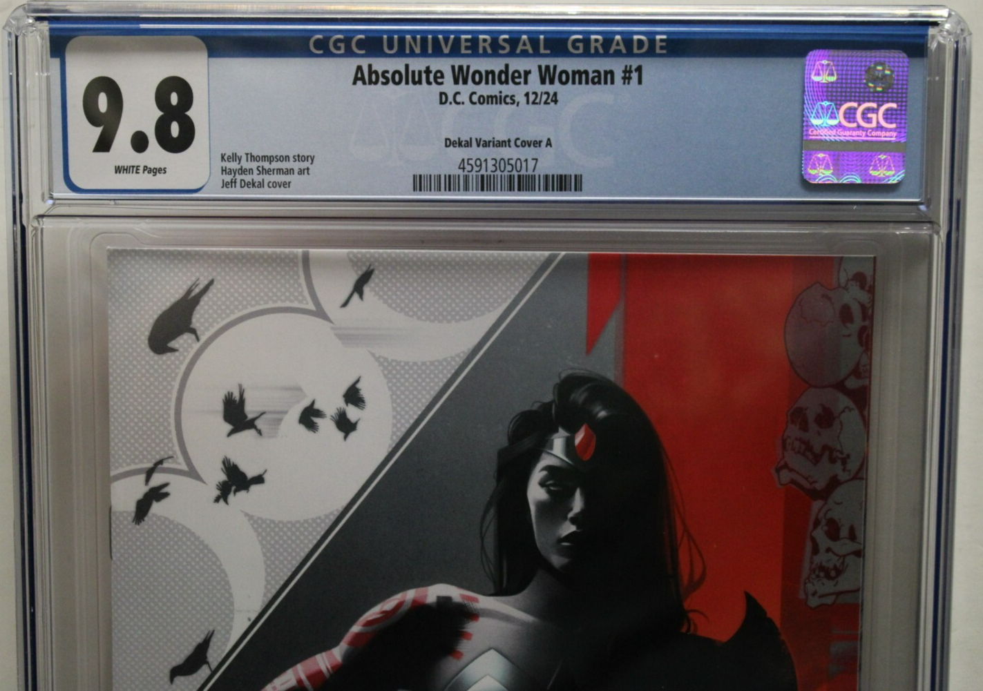 ABSOLUTE WONDER WOMAN #1 (2024) CGC 9.8, Kelly Thompson, Jeff Dekal, DC Comics
