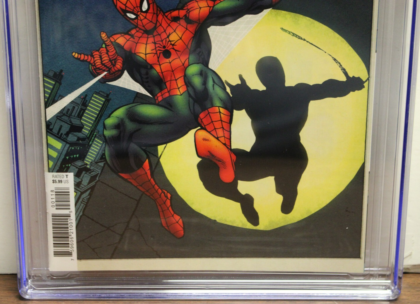 AMAZING SPIDER-MAN #1 (2025) CGC 9.8 Rhino 1:50 Gil Kane Variant, Marvel