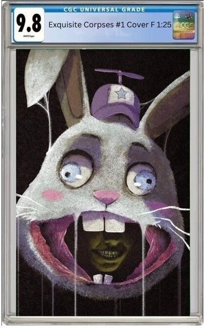 Exquisite Corpses #1 CGC 9.8 Cover F 1:25 Alex Eckman-Lawn Virgin Variant