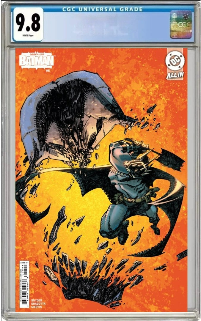 ABSOLUTE BATMAN #6 (2025) CGC 9.8, 1:25 John McCrea