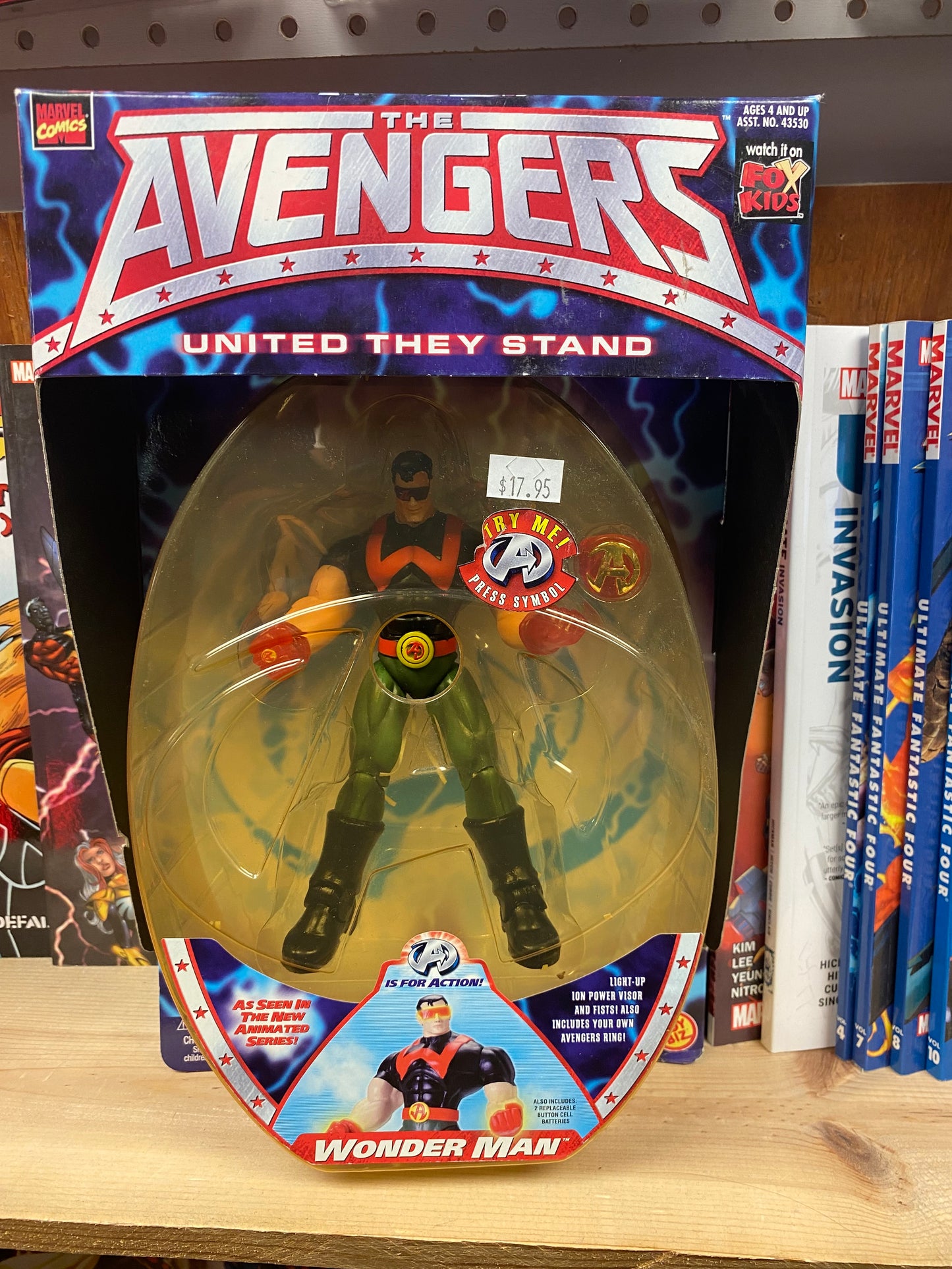 Toy Biz: The Avengers: Wonder Man (Light Up Power)