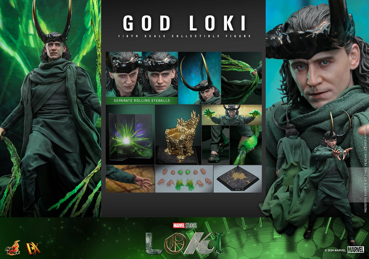Hot Toys: God Loki: DX 40