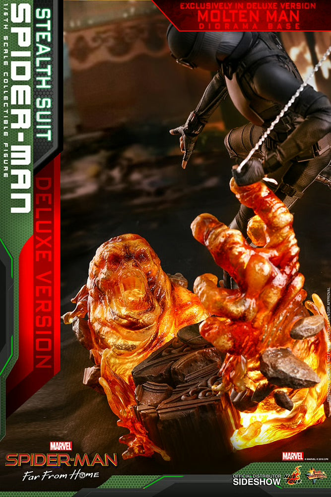 Hot Toys: SPIDER-MAN (STEALTH SUIT) DELUXE VERSION 1/6th Scale Figure