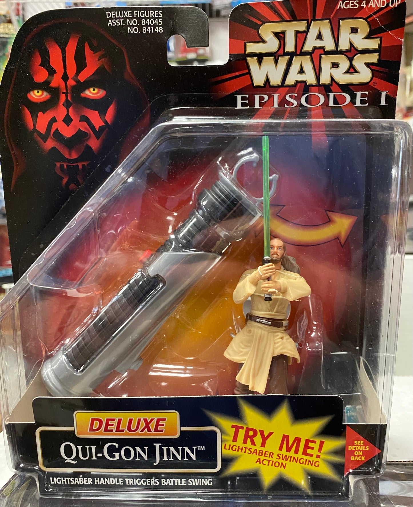Hasbro: Star Wars: The Phantom Menace: Qui-Gon Jinn (Deluxe)