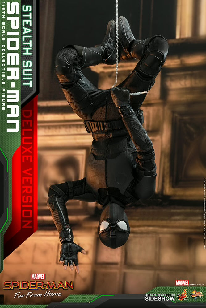 Hot Toys: SPIDER-MAN (STEALTH SUIT) DELUXE VERSION 1/6th Scale Figure