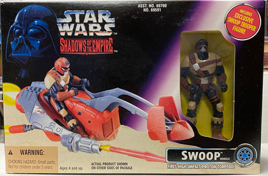 Kenner: Star Wars: Shadows of the Empire: Swoop Vehicle with Swoop Trooper