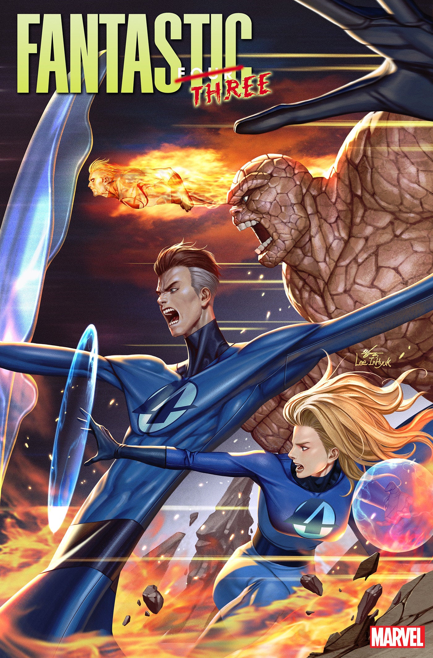 Fantastic Four #30 Inhyuk Lee Variant [Doom]