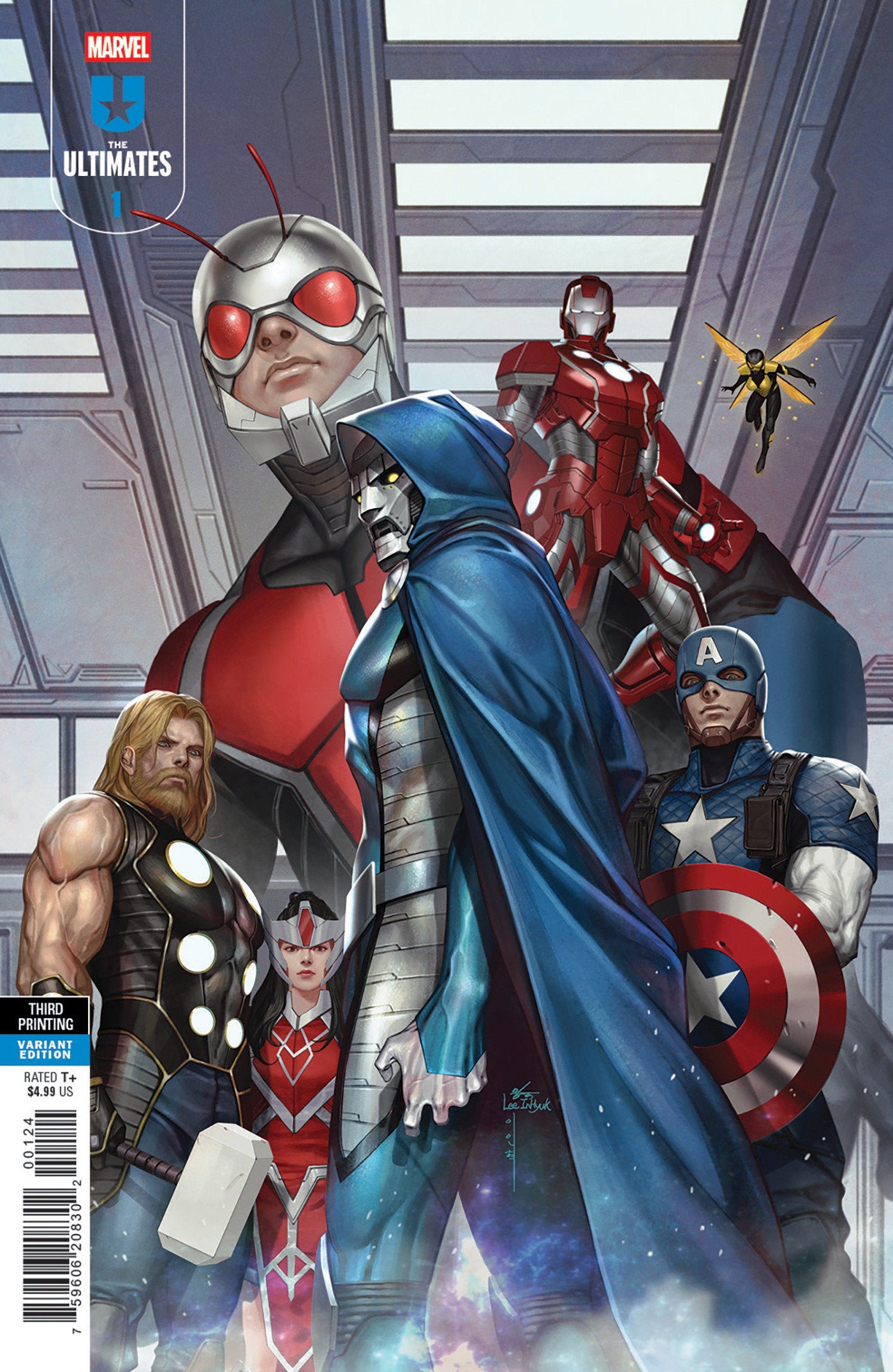 Ultimates #1 Inhyuk Lee Ratio 3rd Printing Variant