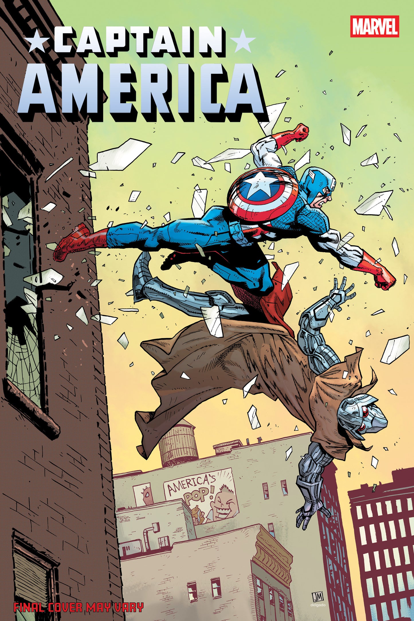 Captain America #10 Justin Mason Variant