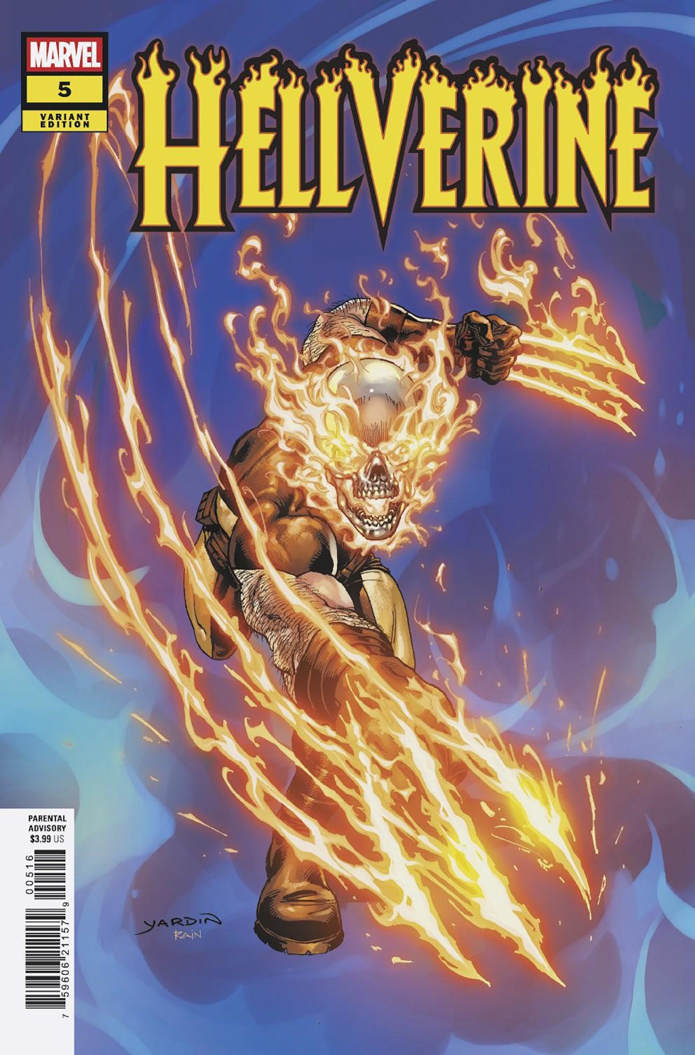 Hellverine #5 David Yardin Variant