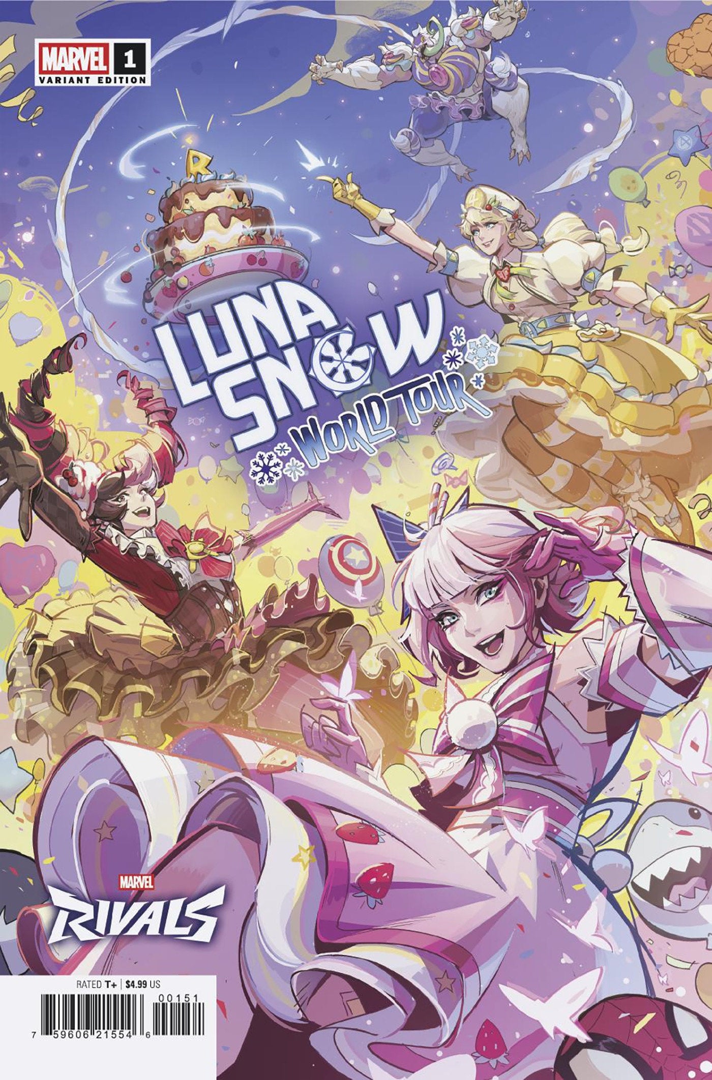 Luna Snow: World Tour #1 Netease Games Marvel Rivals Variant