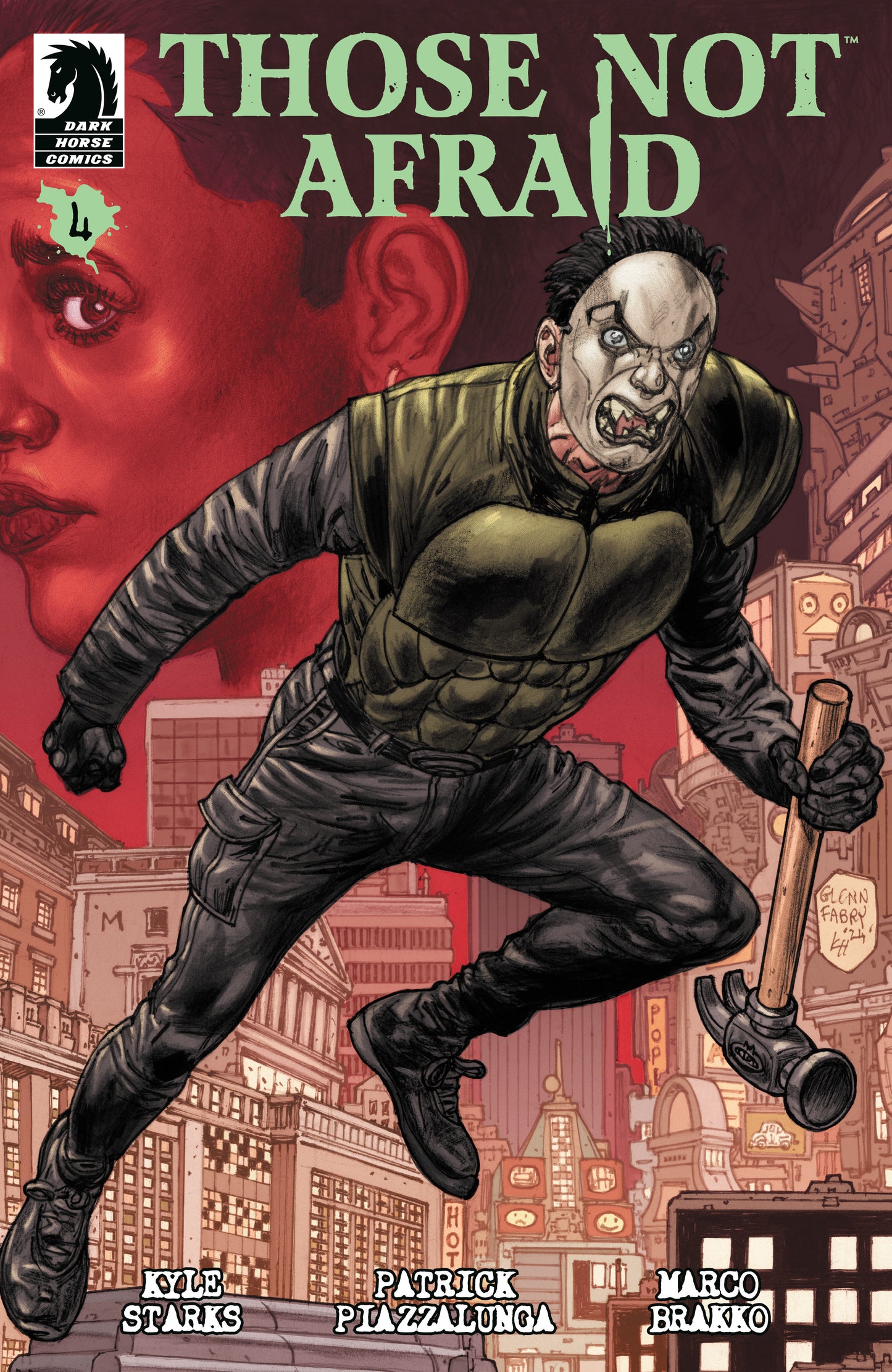 Those Not Afraid #4 Cover A Fabry