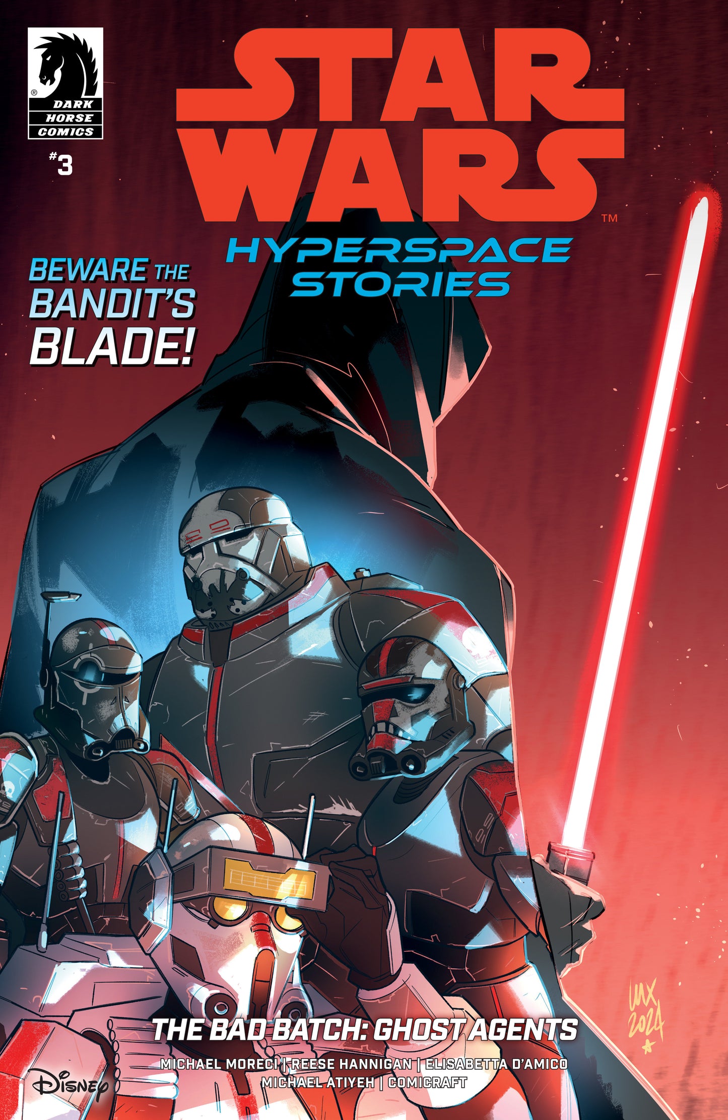 Star Wars Bad Batch Ghost Agents #3 Cover A Favoccia