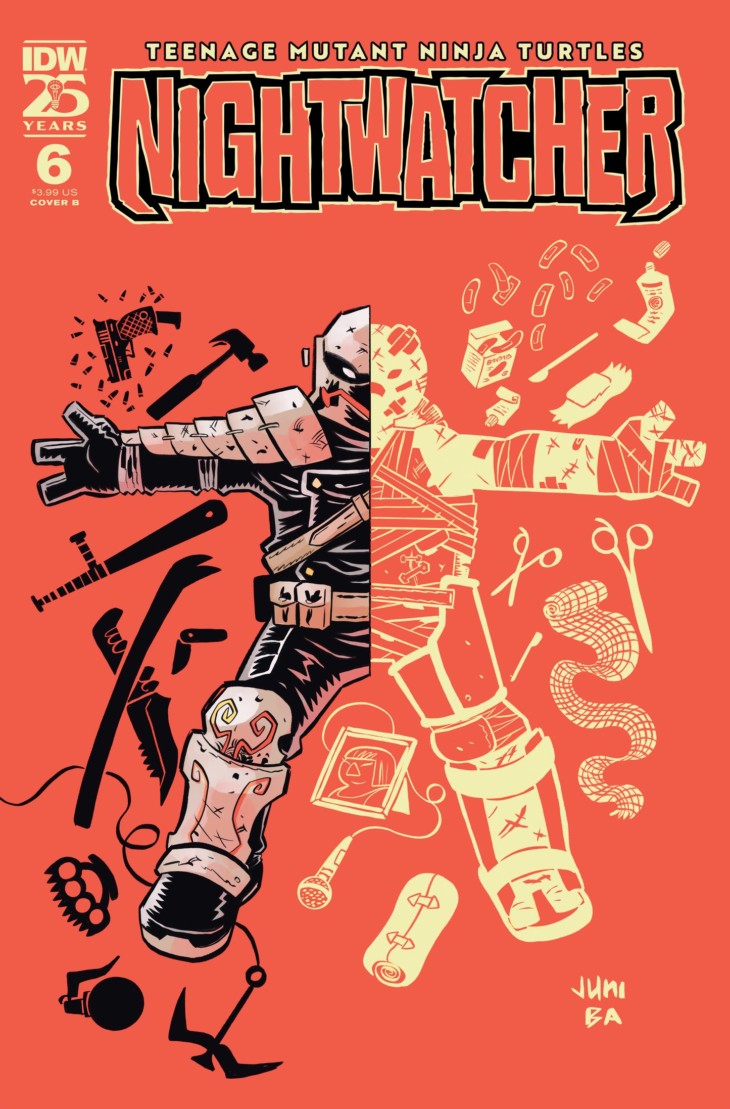 Teenage Mutant Ninja Turtles Nightwatcher #6 Cover B