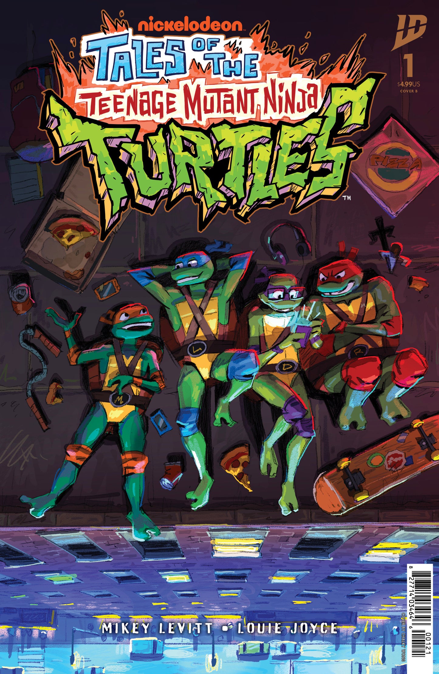 Tales Of The Teenage Mutant Ninja Turtles #1 Variant B (Wong)