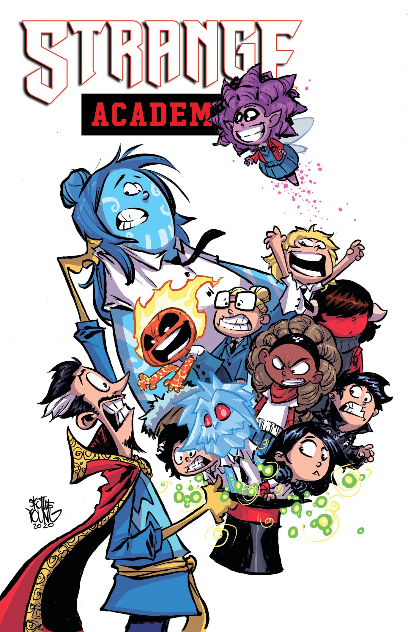 Strange Academy Omnibus Hardcover Skottie Young Direct Market Variant