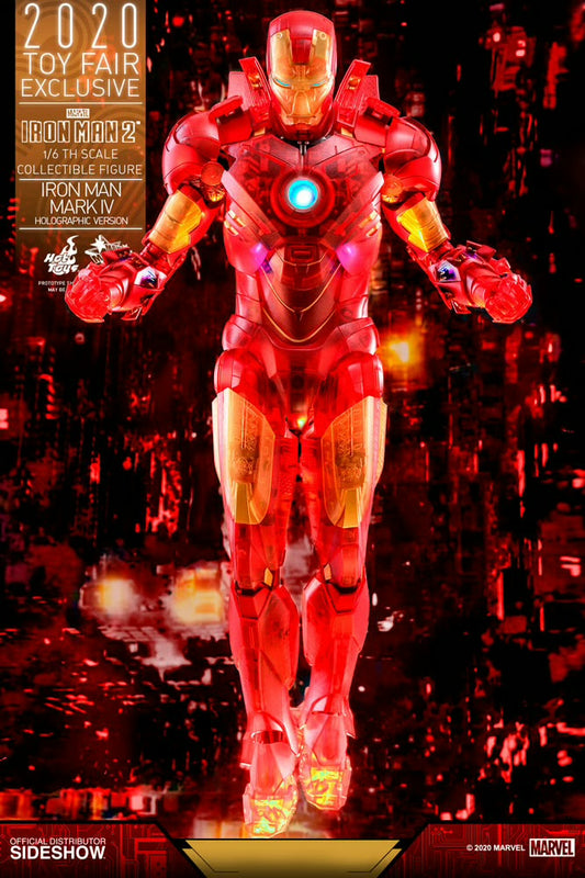 Hot Toys: IRON MAN MARK IV (HOLOGRAPHIC VERSION) 1/6th Scale