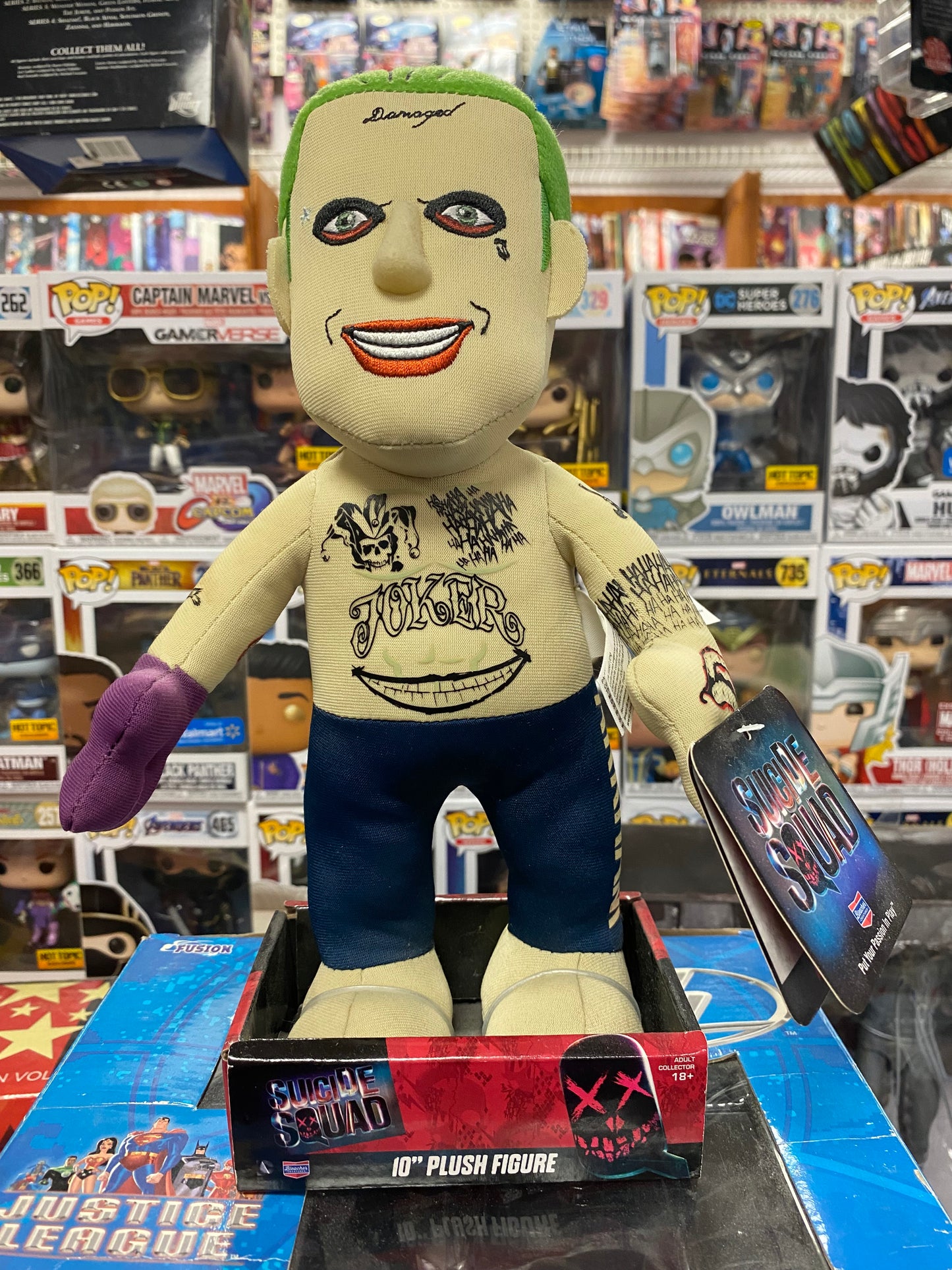 SDCC 2016 SUICIDE SQUAD JOKER TATTOO PX