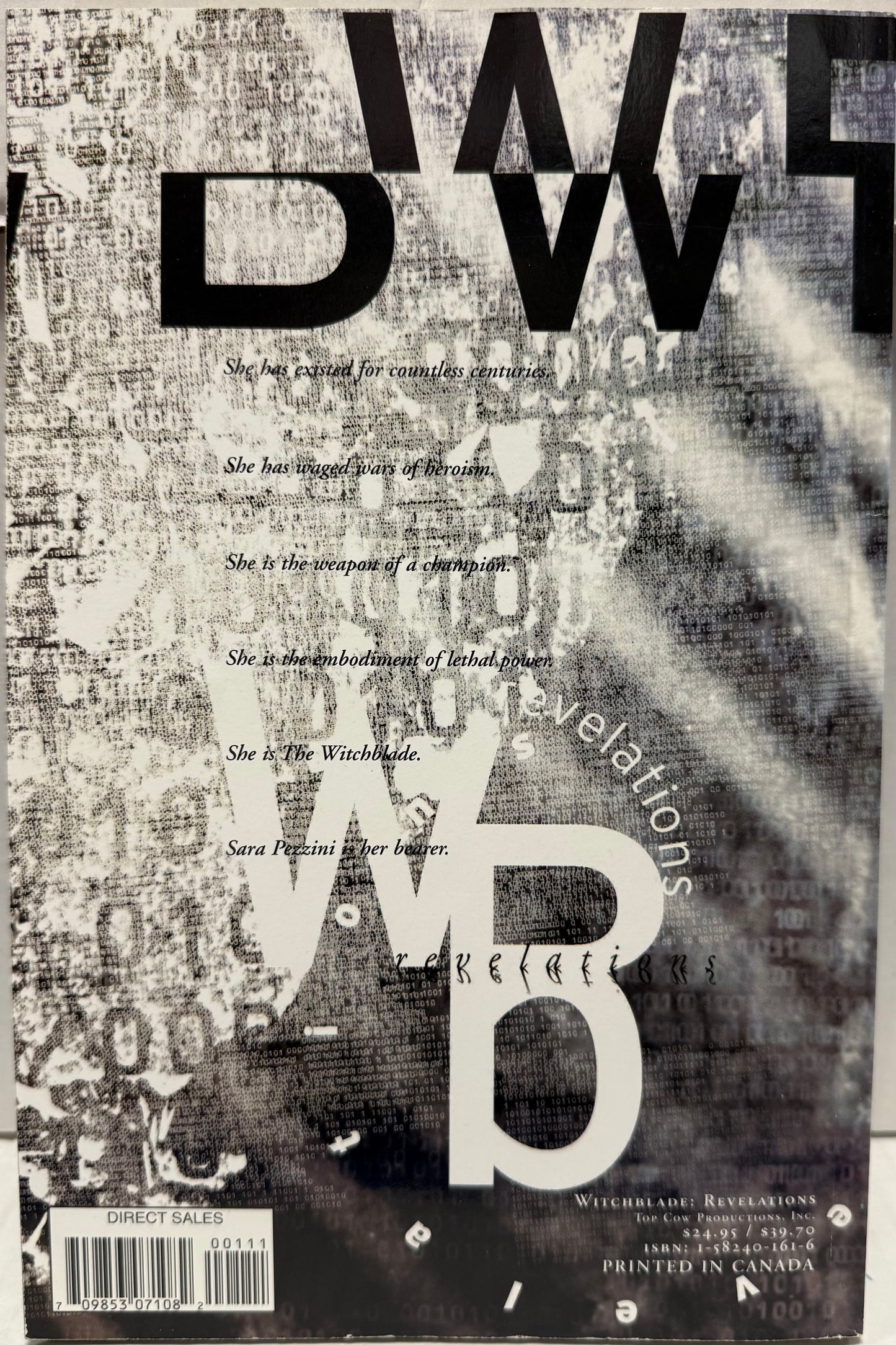 Witchblade Volume 2: Revelations TPB