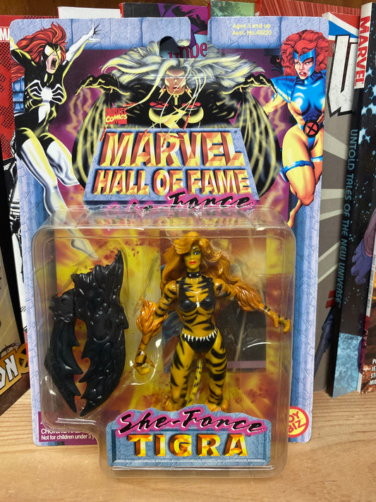 Toy Biz: Marvel Comics Hall Of Fame She-Force Series: Tigra