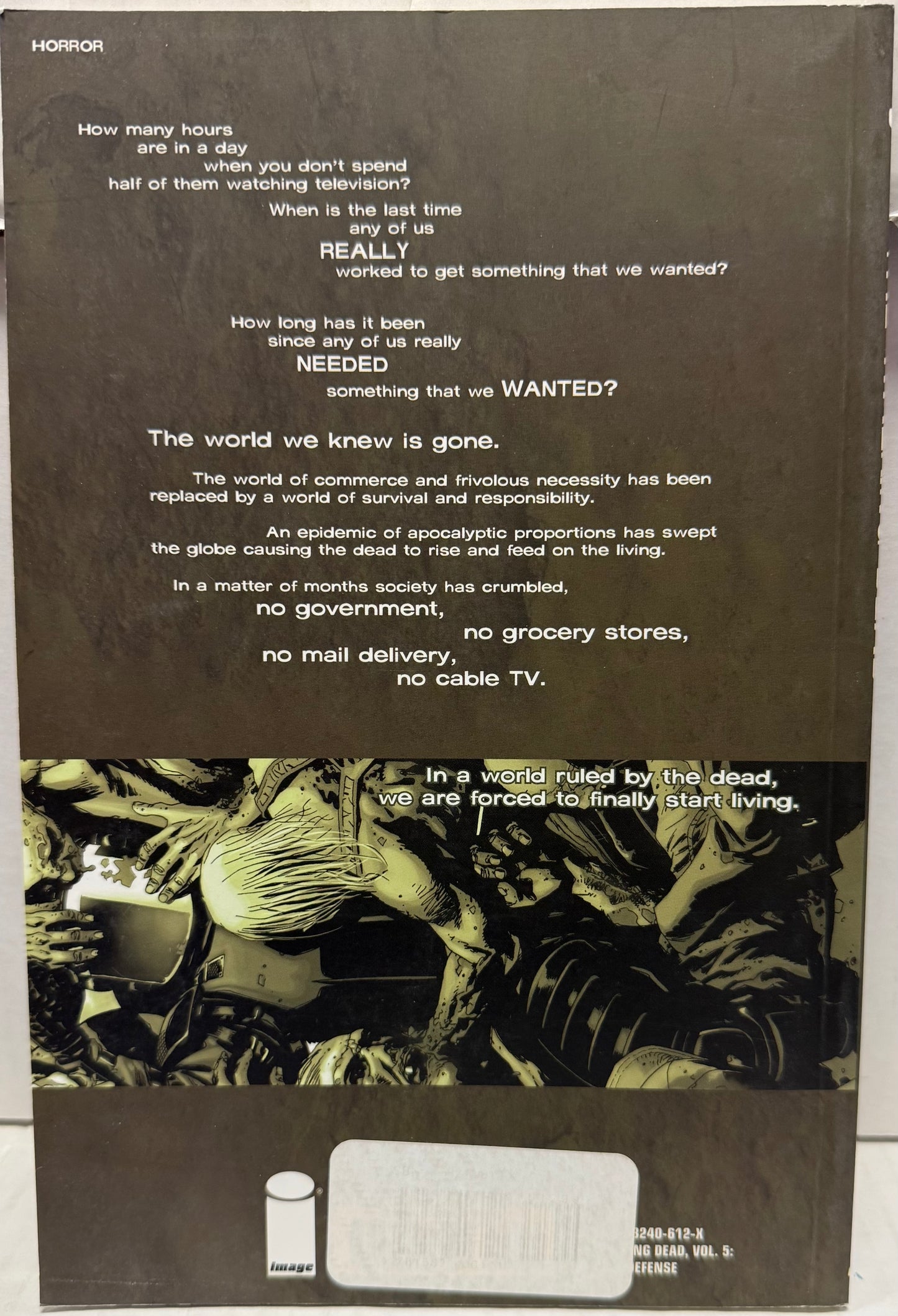 The Walking Dead: Volume 5: The Best Defense TPB