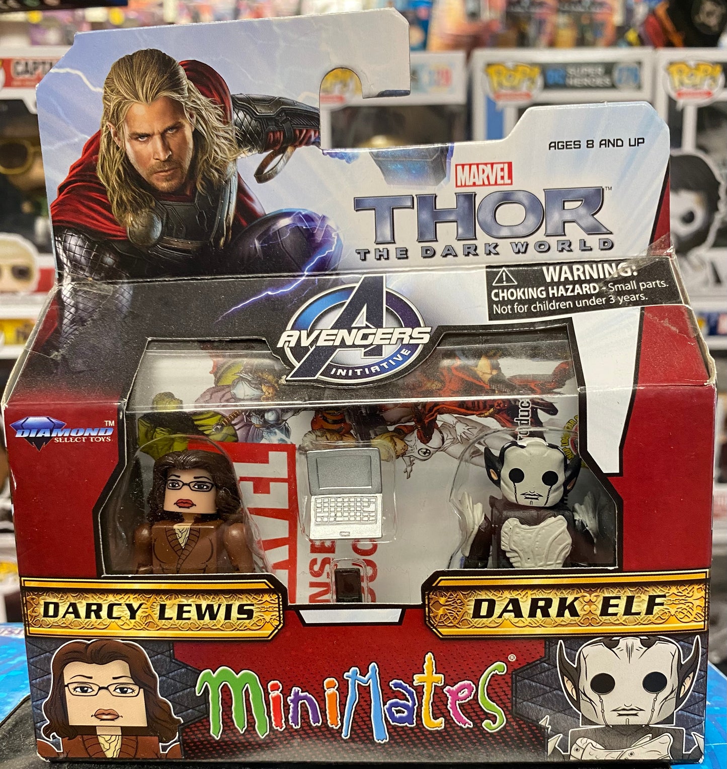 Diamond Select Toys: Marvel Minimates: Thor: The Dark World: Darcy Lewis and Dark Elf