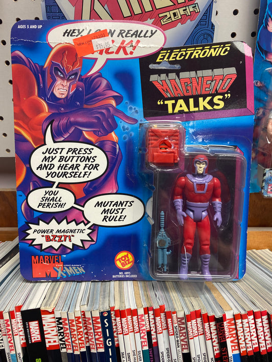 Toy Biz: Marvel Superheroes: Electronic Magneto Talks