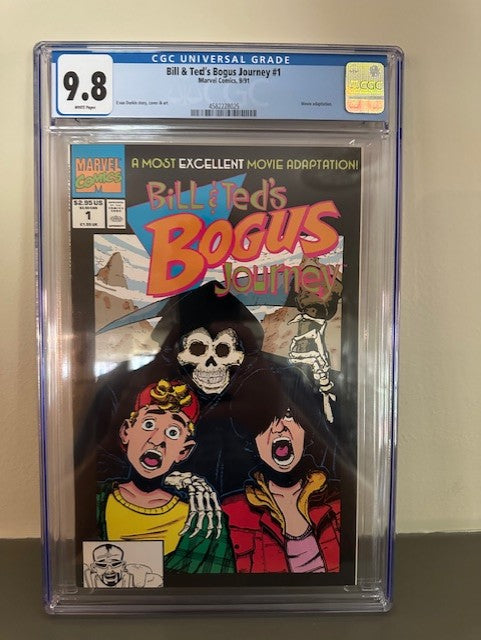 Bill and Ted's Bogus Journey #1 (1991) - CGC 9.8 - Movie Adaptation