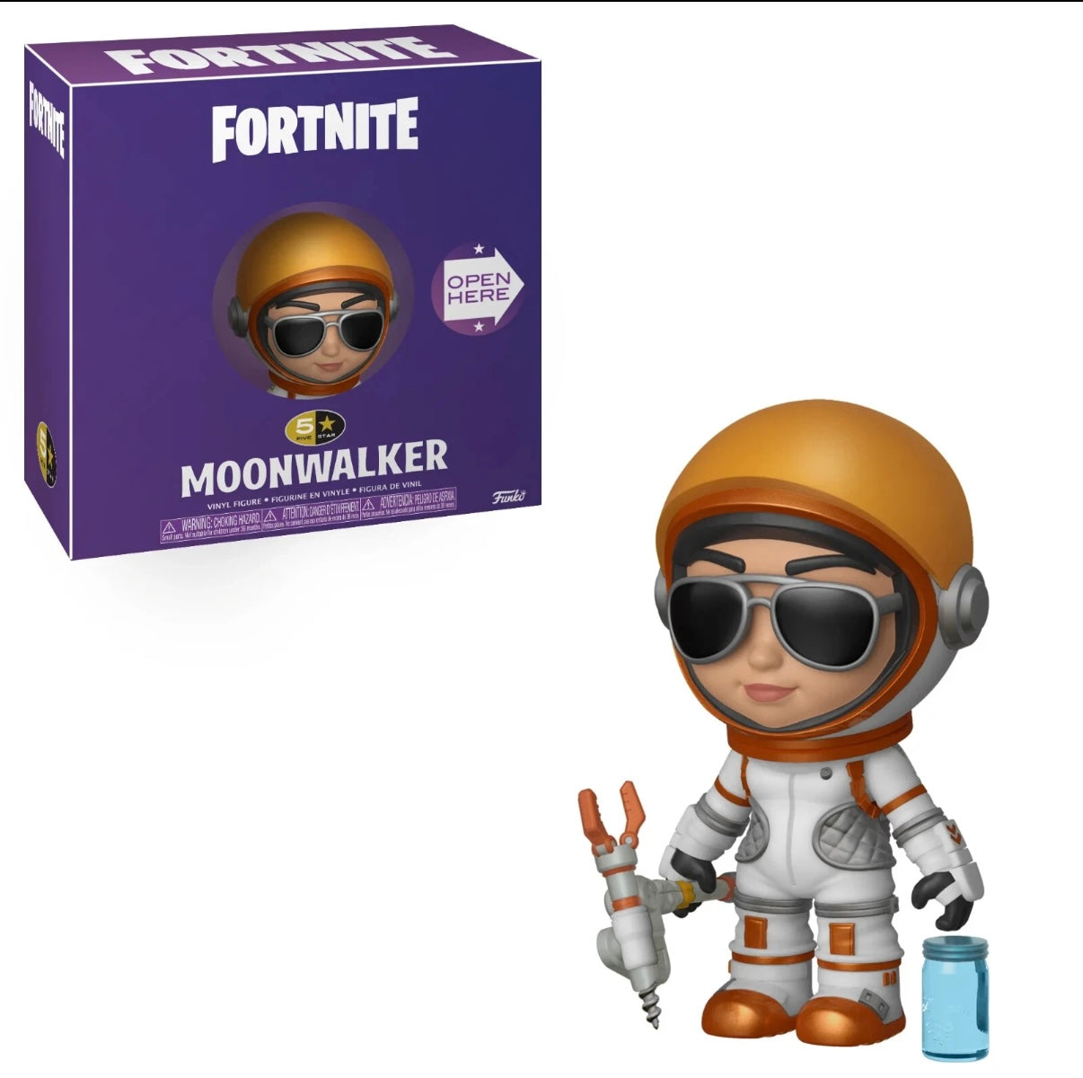 Funko 5 Star Fortnite Series 1 Moonwalker Vinyl Figure