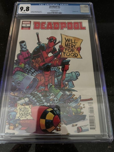 Deadpool #1 (2018) - CGC 9.8 - Young Variant Cover A