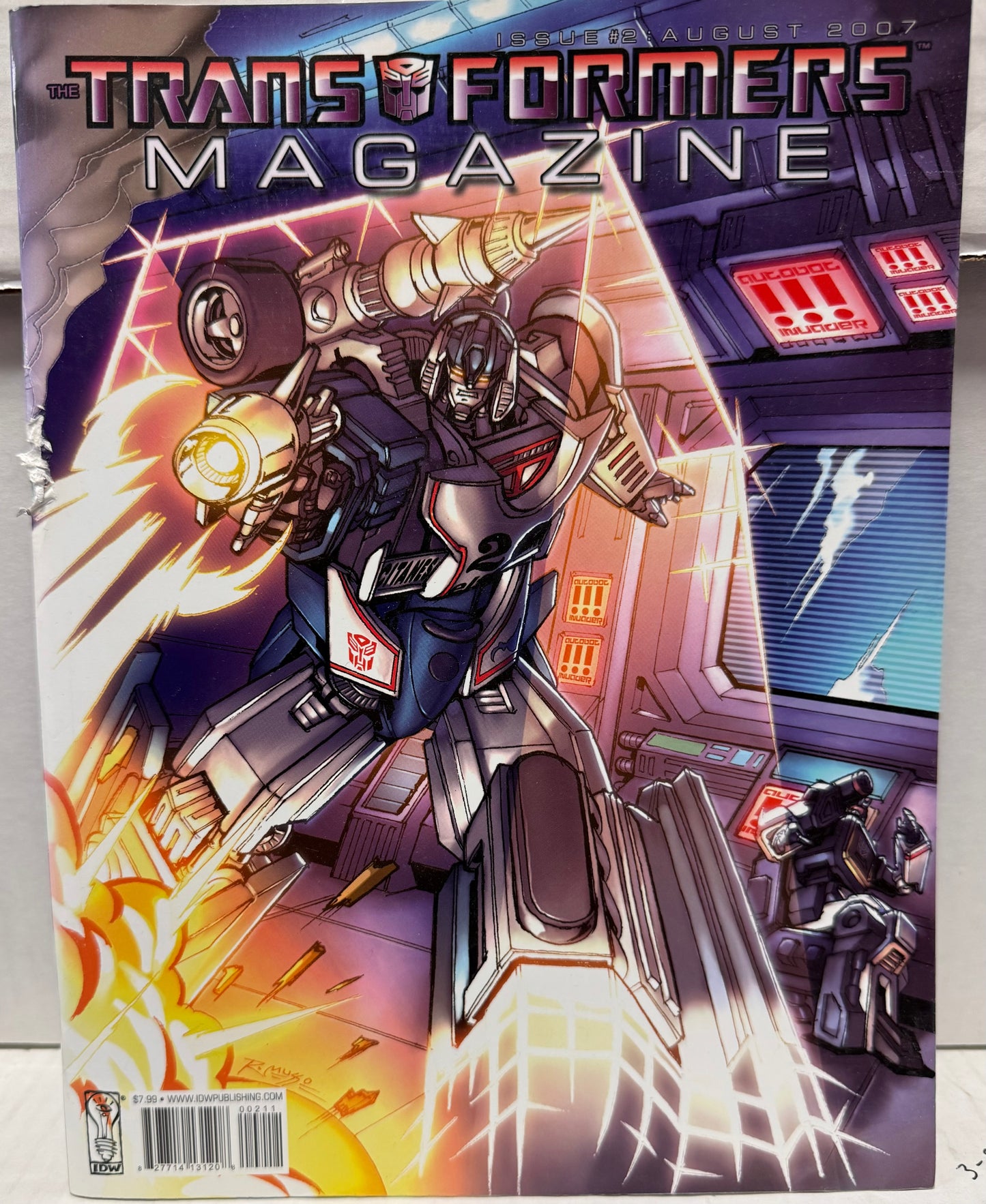 Transformers Magazine: Issue #2: August 2007 (Damaged Spine)