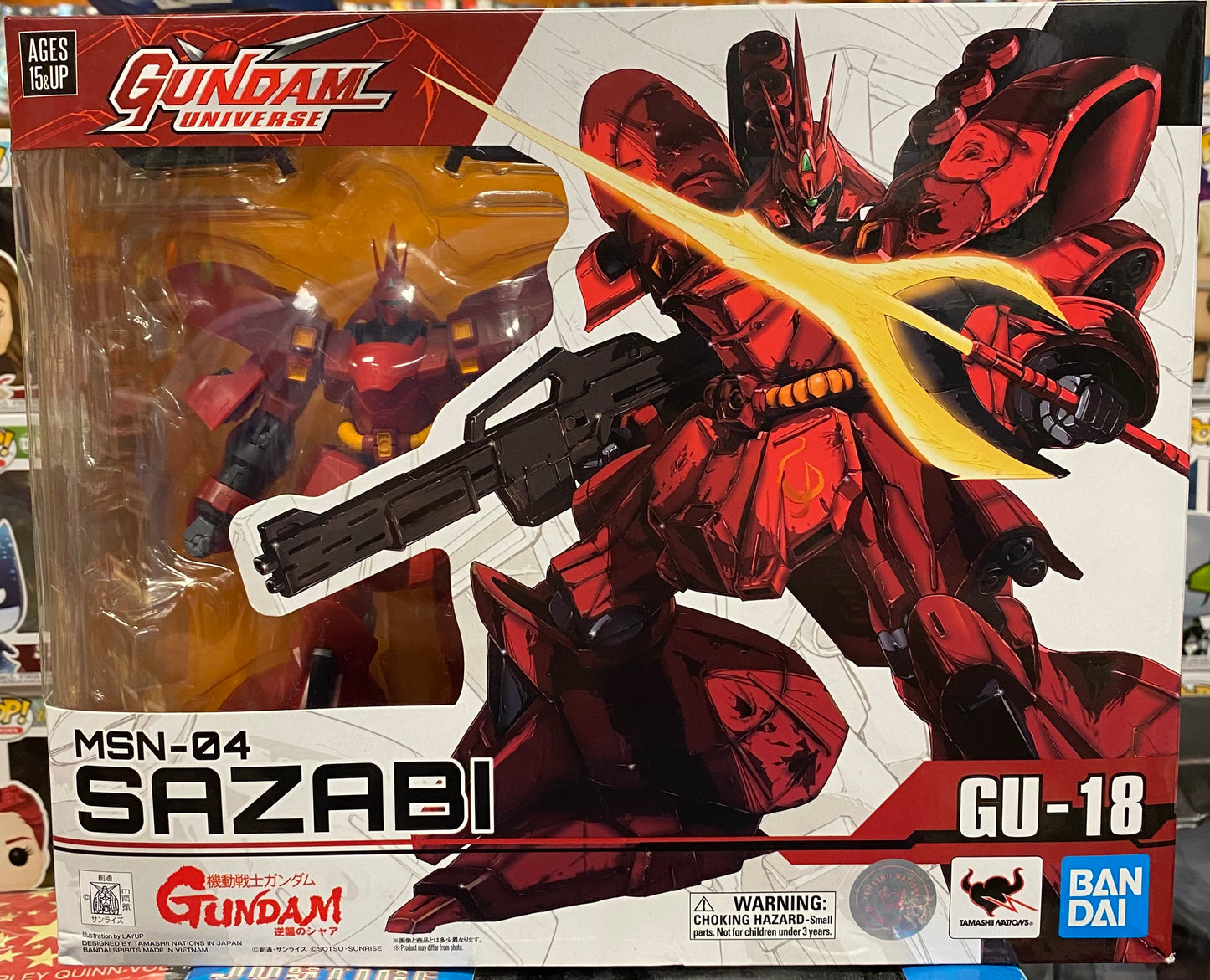 Bandai: Mobile Suit Gundam: Char's Counterattack: MSN-04: Sazabi
