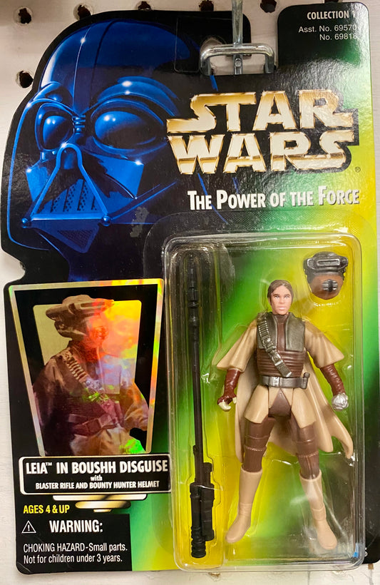 Star Wars Power of the Force Leia Boushh Disguise