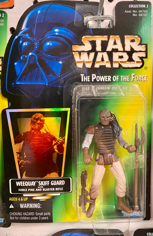 Star Wars Power of the Force Weequay Skiff Guard