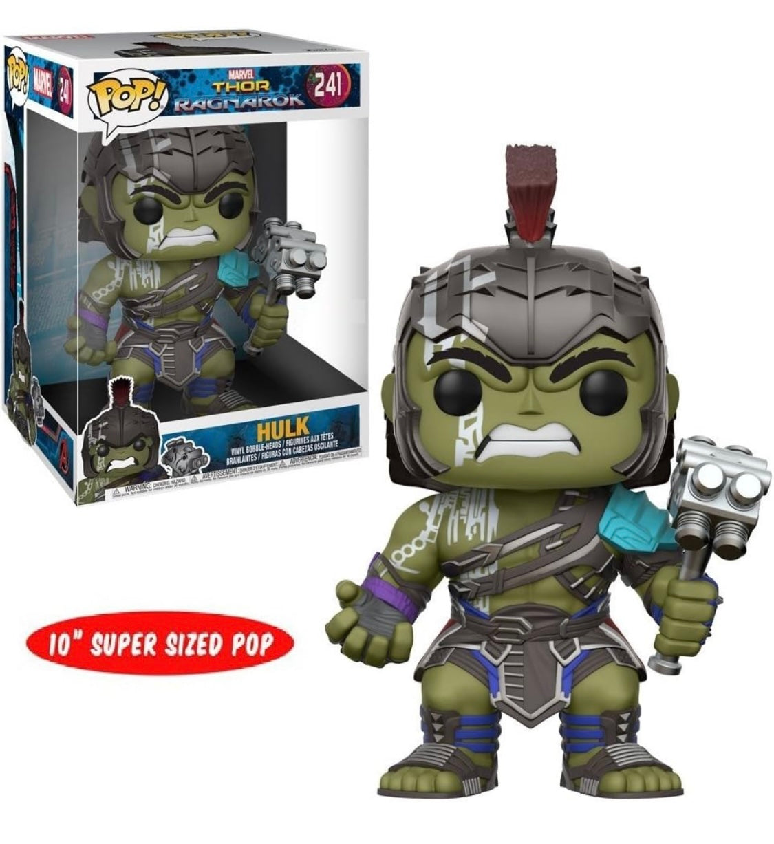 Funko Pop! Thor Ragnarok 10 inch Hulk Target Exclusive # 241