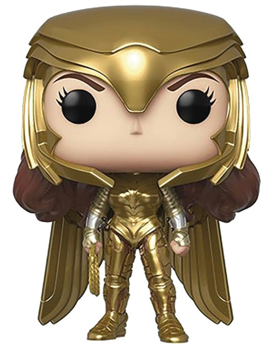 Funko POP1 Wonder Woman 1984 Gold Shield Pose US Exclusive Vinyl Figure Toy #329