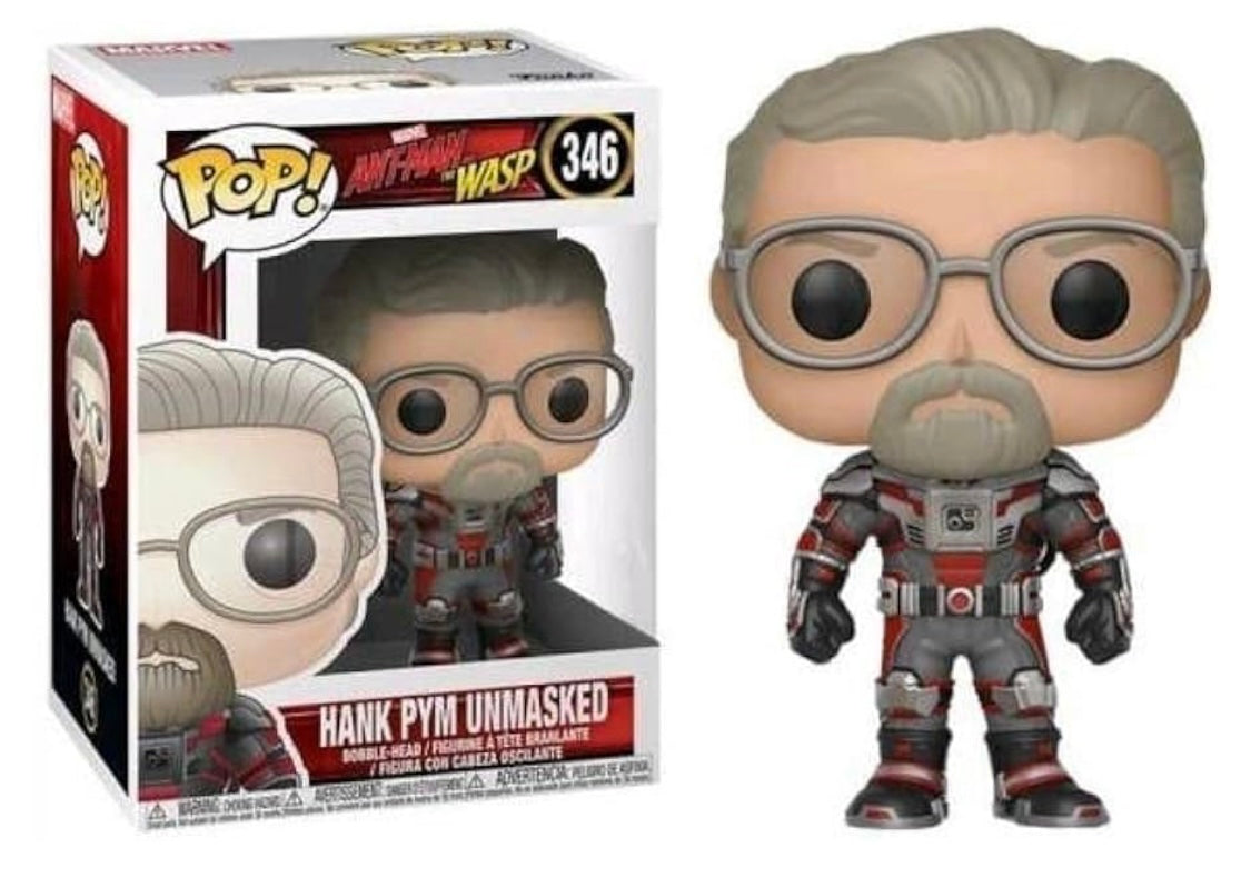 Funko POP! Marvel Ant-Man & The Wasp Unmasked Hank Pym (Hot Topic Exclusive) #346