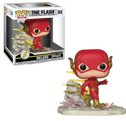 Funko POP! Deluxe DC Collection by Jim Lee The Flash GameStop Exclusive #268