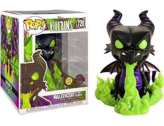 Funko POP! Disney Villains: Maleficent as The Dragon (Glows in The Dark) #720