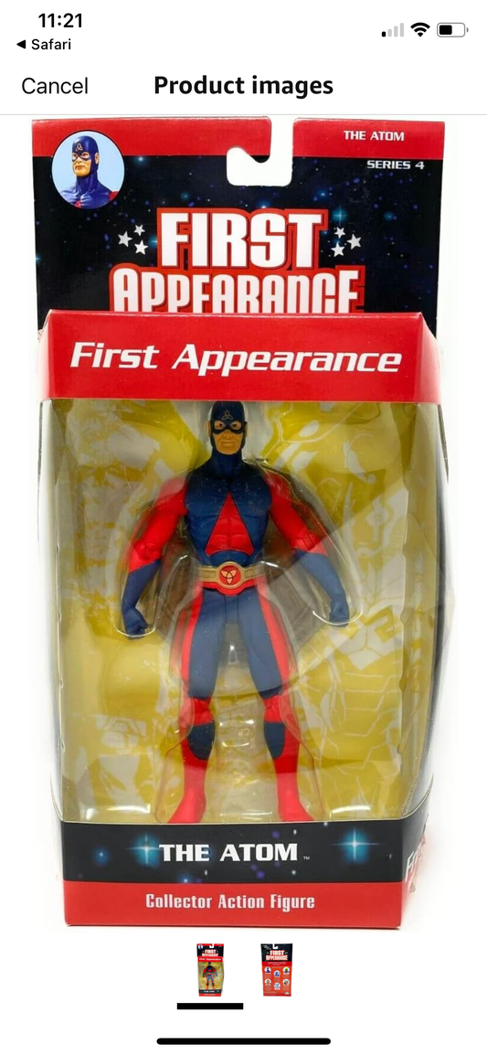DC Comics Series 4: First Appearance: The Atom (with base)
