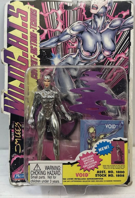 WILDC.A.T.S. Void W/ Card Action Figure