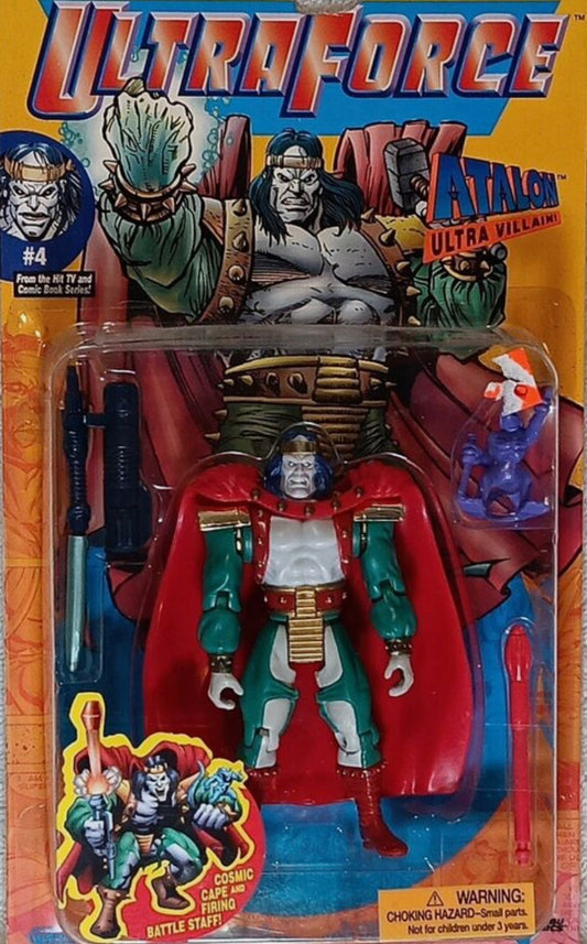 Ultraforce Atalon Ultra Villain Action Figure With Battle Staff