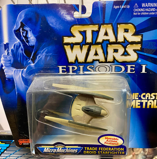Star Wars Episode I: Micro Machines: Trade Federation Droid Starfighter Toy