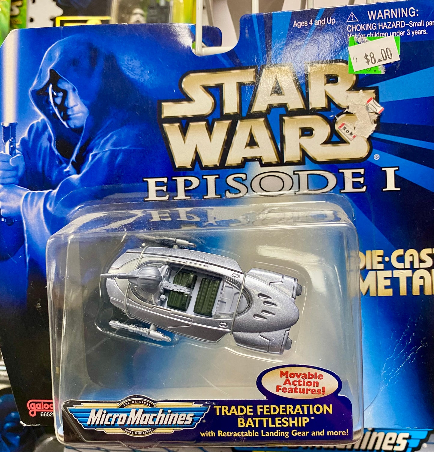 Star Wars Episode I: Micro Machines: Trade Federation Battleship Die-Cast Toy
