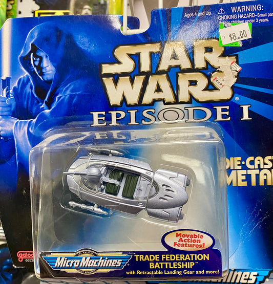 Star Wars Episode I: Micro Machines: Trade Federation Battleship Die-Cast Toy