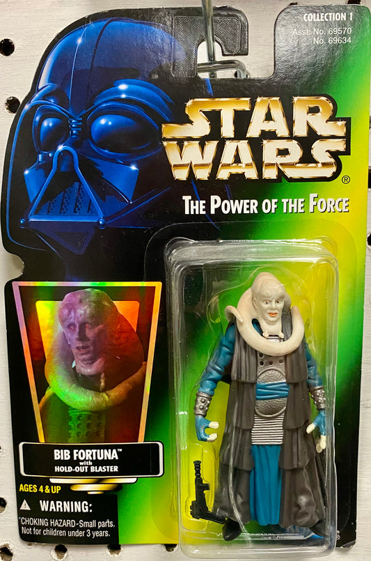 Star Wars: Power of the Force: Bib Fortuna w/ Hold Out Blaster